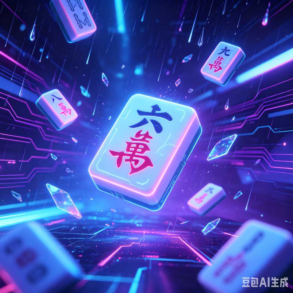 glossy mahjong tiles